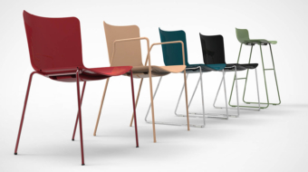 Mobiliario para oficina - conjunto de sillas