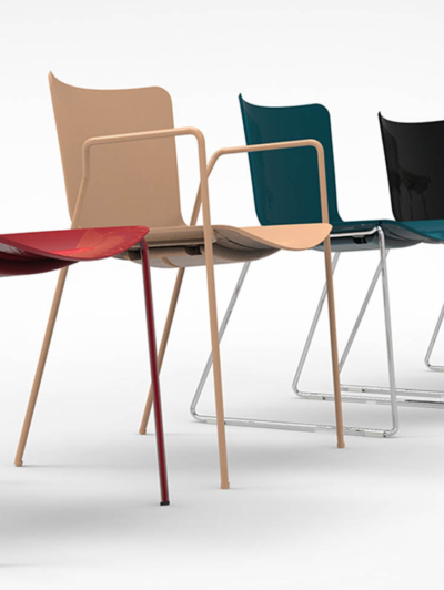 Mobiliario para oficina - conjunto de sillas