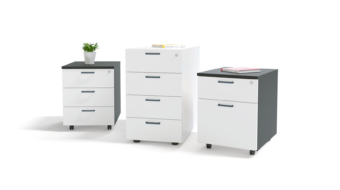 Mobiliario para oficina - cajoneras. Bucks y Pedestales de Oficina NHB en Málaga