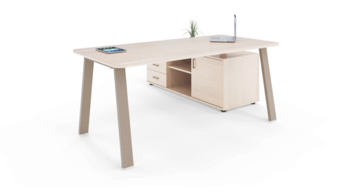 Mobiliario para oficina - conjunto de mesa y almacenaje