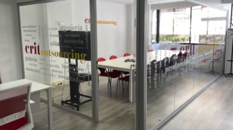 Mampara de Cristal para Oficinas en Málaga