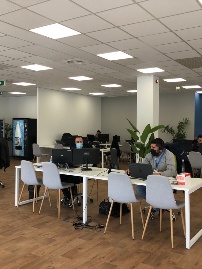 Trabajos en mobiliario para oficina